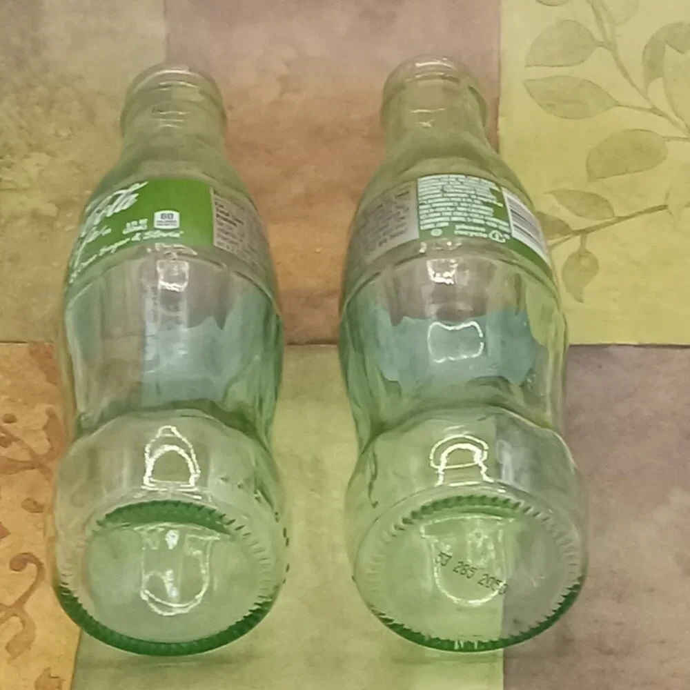 Green COCA COLA LIFE Reduced Calorie Bottles w/Carrier EMPTY Limited Ed Stevia - Picture 4 of 14